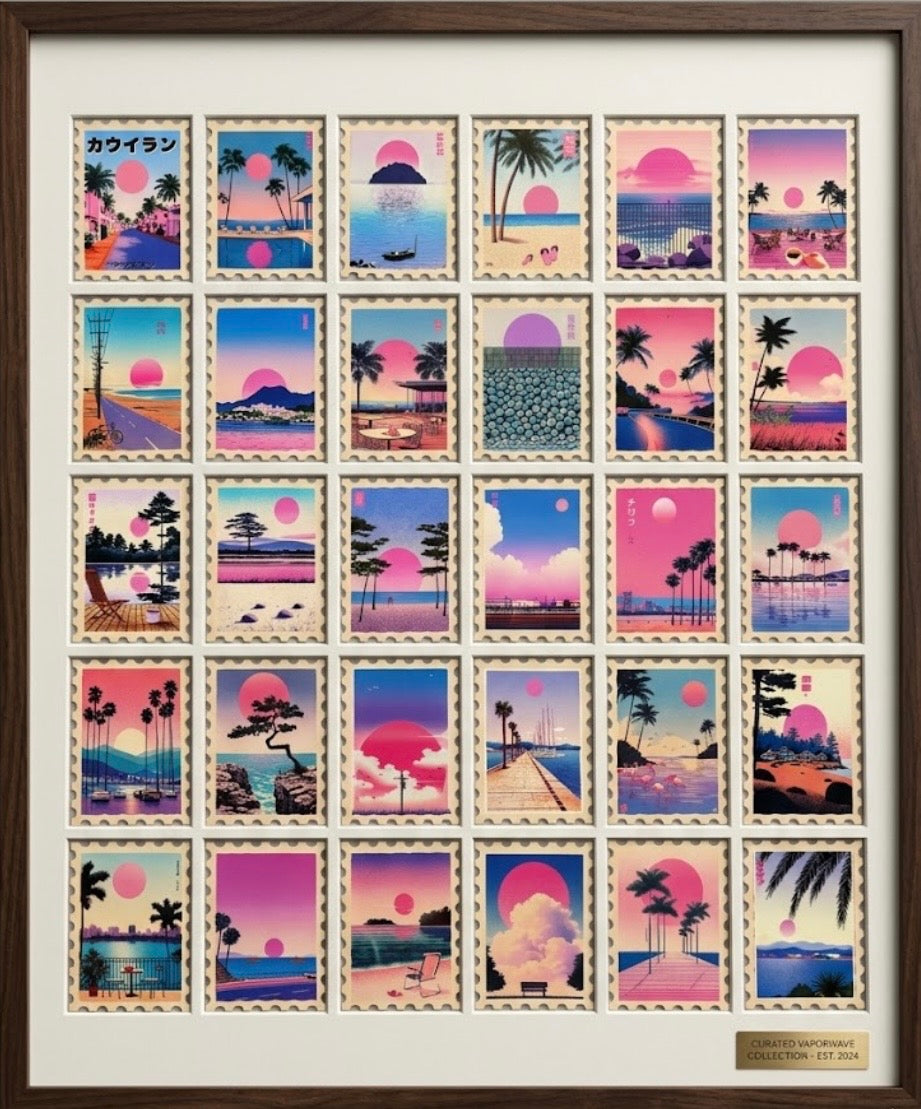 Glaring Issues - 30 abnormally pink sun stickers