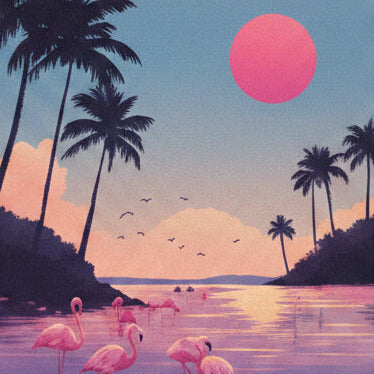 Glaring Issues - 30 abnormally pink sun stickers