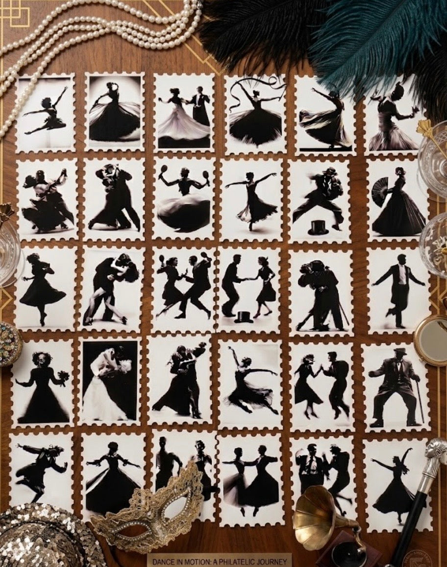 The Sprain Game - 30 ballsy ballroom stickers