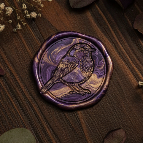 Seal The Deal - 100 wax seal beads in Midnight Alchemist