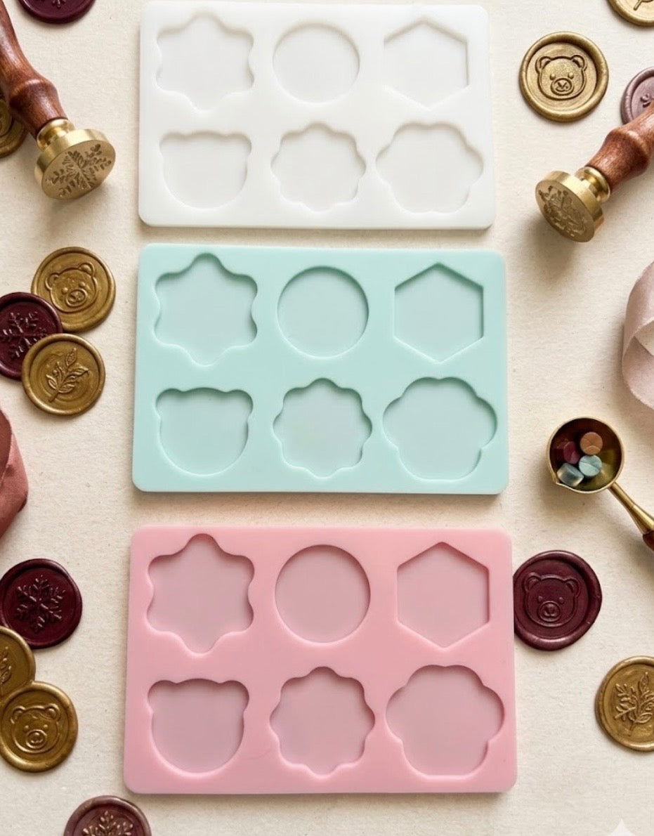 Mould and Behold - Silicone wax seal moulds - Barbie's Toothpaste Pink
