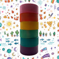 Washi Your Mouth Out - 6 cheeky washi tapes in Paintballs