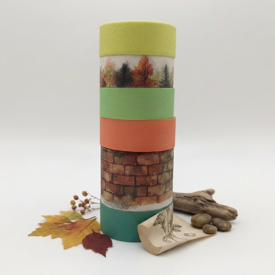 Washi Your Mouth Out - 6 cheeky washi tapes in Bricking It
