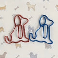 Paw-Per Clips - 8 mutt-shaped paperclips