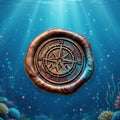 Seal The Deal - 100 wax seal beads in Deep Sea Diver