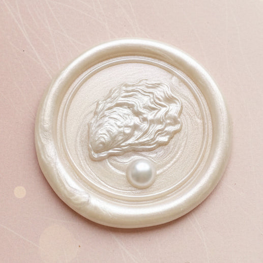 Seal The Deal - 100 wax seal beads in Pearl Jam
