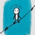 Stick With Me - 30 sticky people stickers