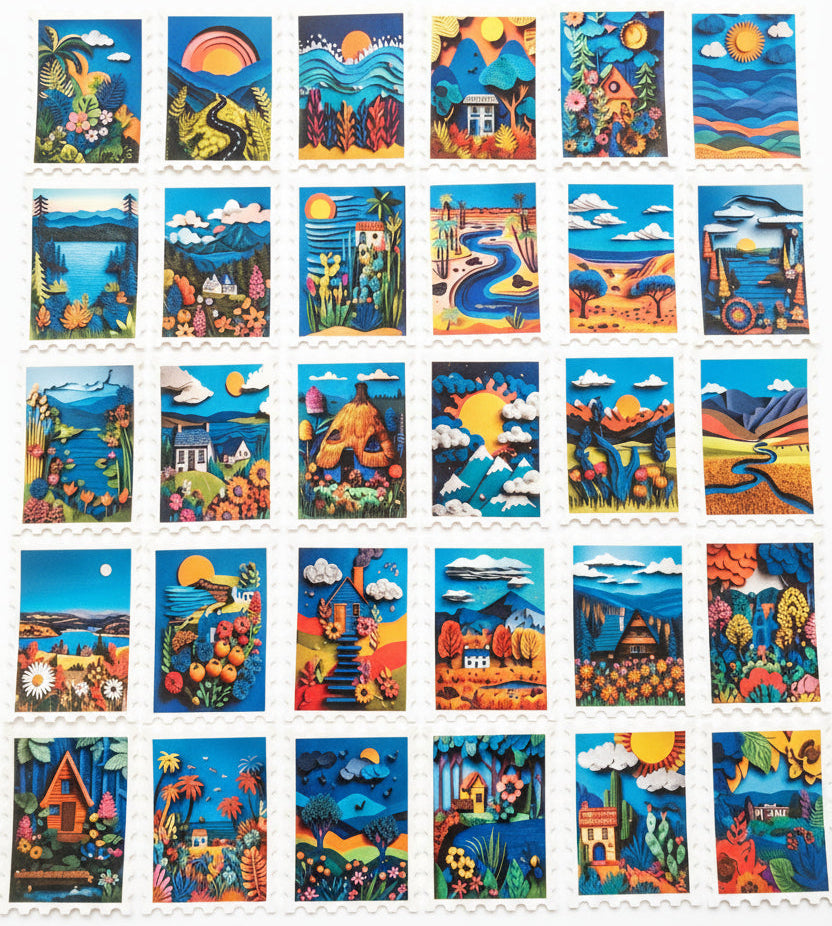 Main Character Energy - 30 picture-perfect stickers