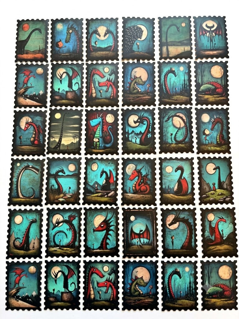 Spicy Lizards - 30 hot stickers