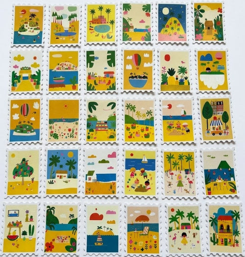 Aggressively Cheerful Getaways - 30 all inclusive stickers