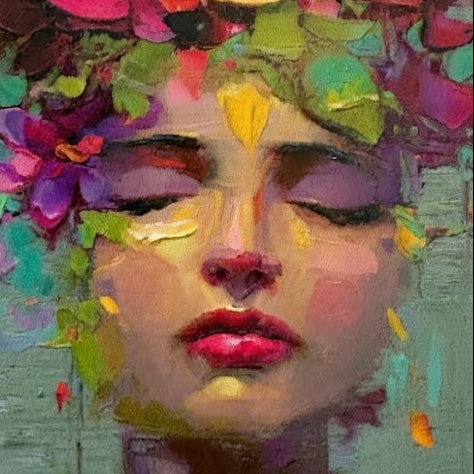 Impresto! - 30 Impasto-style smeary paint stickers