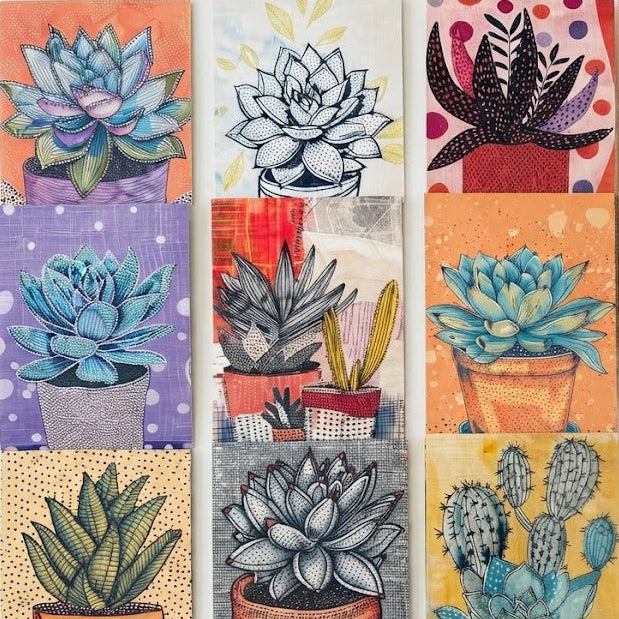 Point Taken - 15 spikey cactus postcards