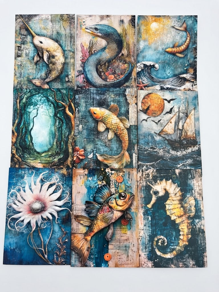 Now You Sea Me, Again! - 14 salty postcards