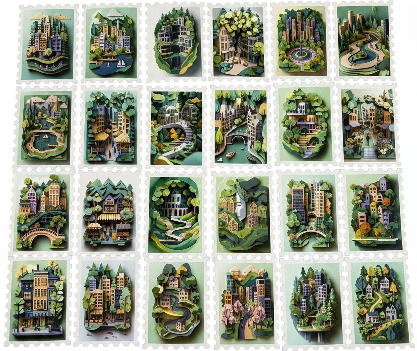 Paper Paradise - 30 gloriously dreamy stickers