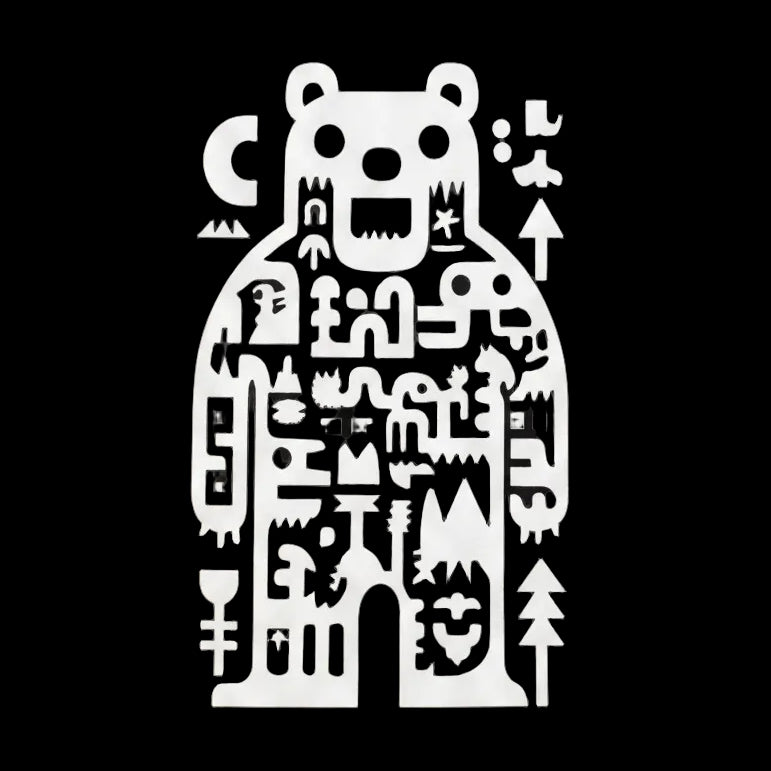Azteca - 30 sassy tribal stickers