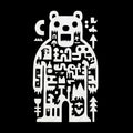 Azteca - 30 sassy tribal stickers