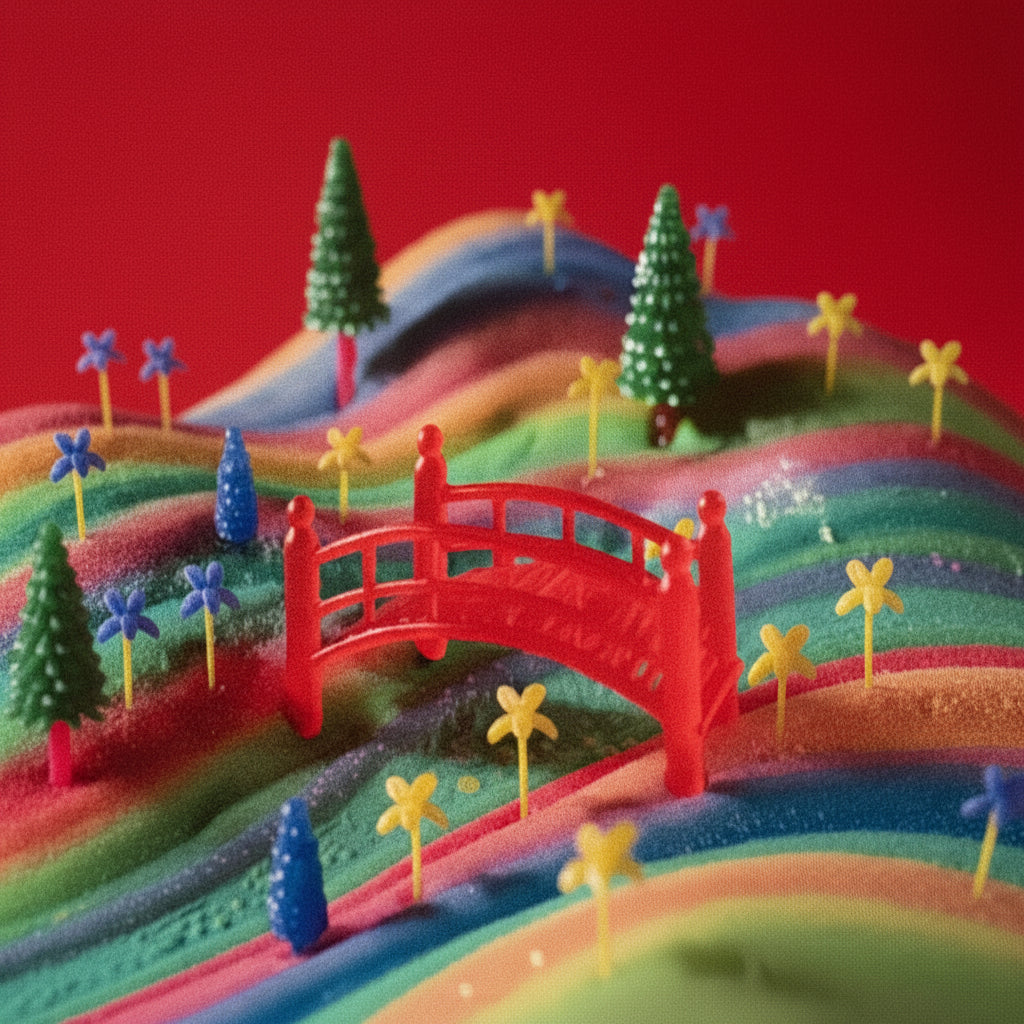 Candy Cane Lane - 30 sugar-free stickers