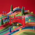 Candy Cane Lane - 30 sugar-free stickers
