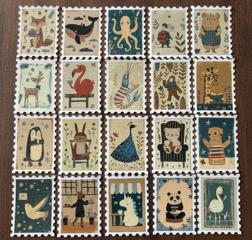 Beary Cute - 30 cosy stickers