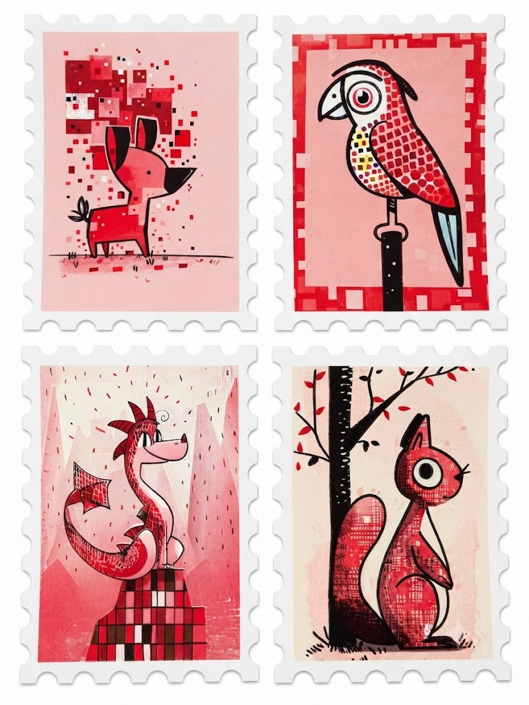 Checkered Past - 30 shifty stickers