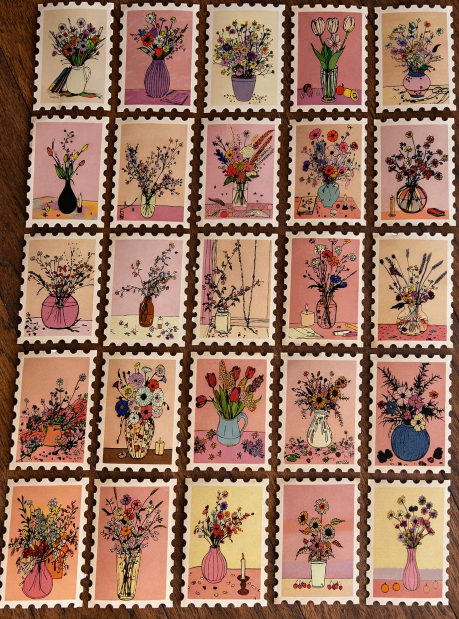 Unruly Stems - 30 pollenated stickers