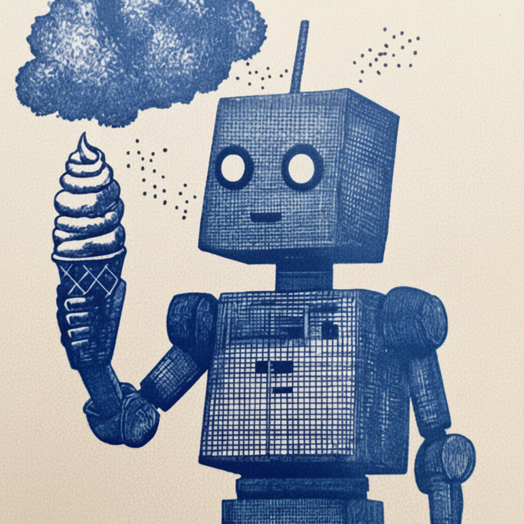 Blue Prints - 30 engineered stickers