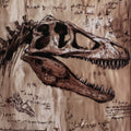 Bone Appetit - 30 rock solid dinosaur stickers