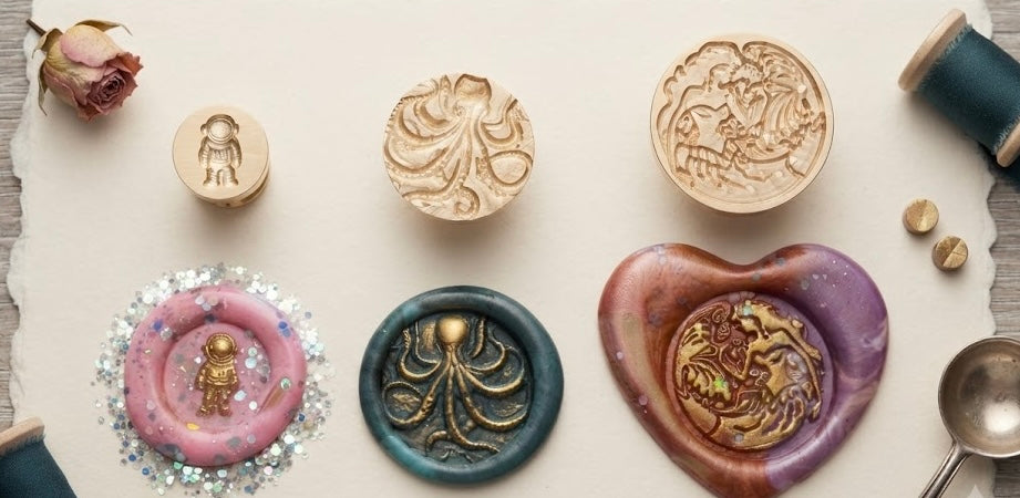 Finfluencer - Mermaid wax seal stamp