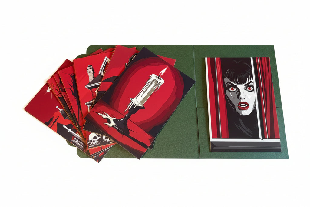 Bloody Mess - 18 vamped-up postcards
