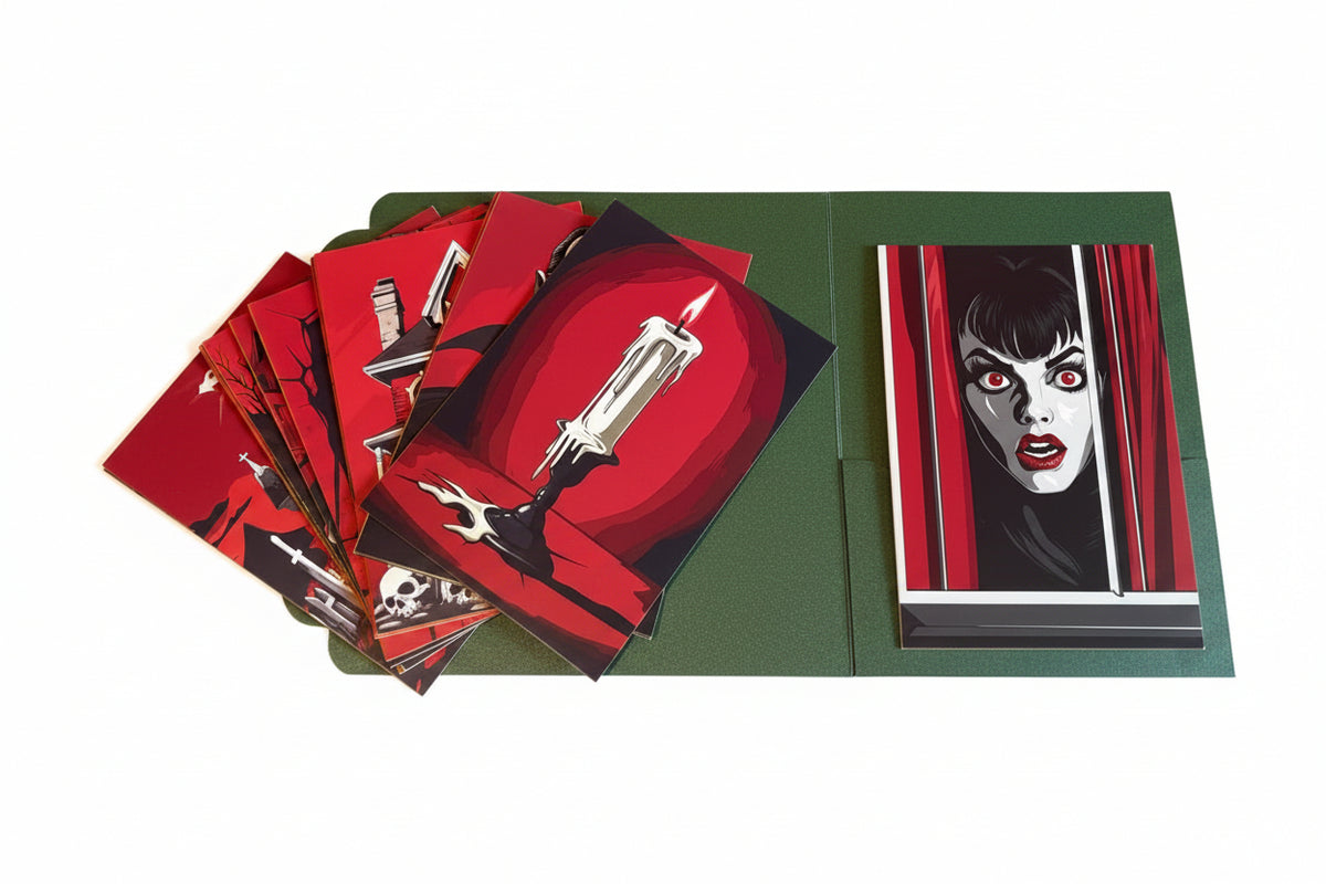 Bloody Mess - 18 vamped-up postcards