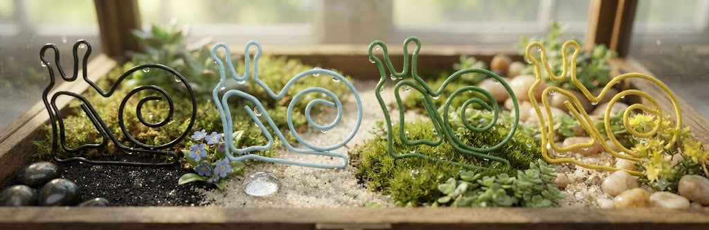 Slime And Punishment - 8 snail paperclips