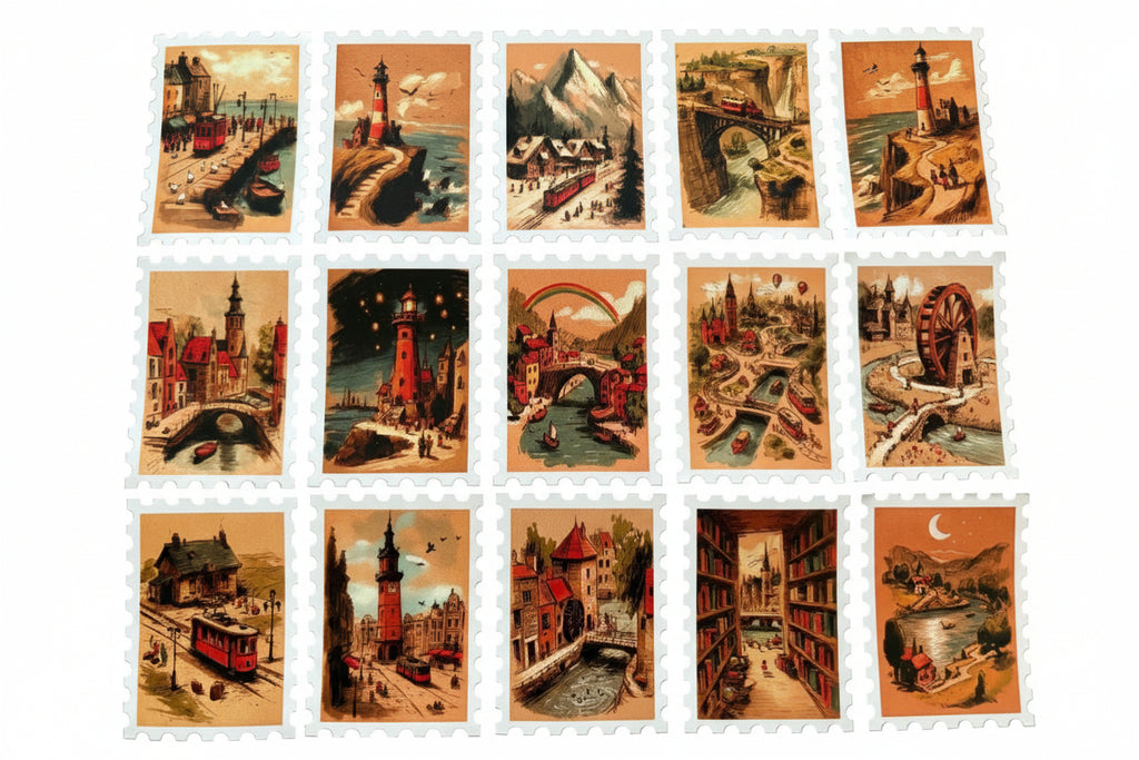 Retro Rock - 30 nostalgic stickers