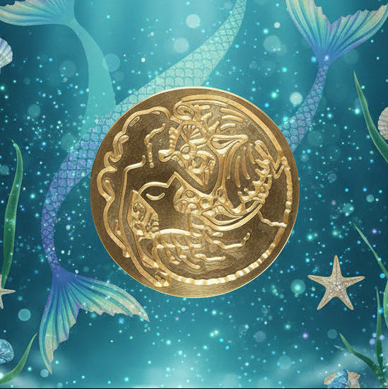 Finfluencer - Mermaid wax seal stamp