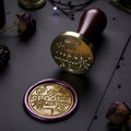 Spooky Season - Halloween-themed wax seal stamp