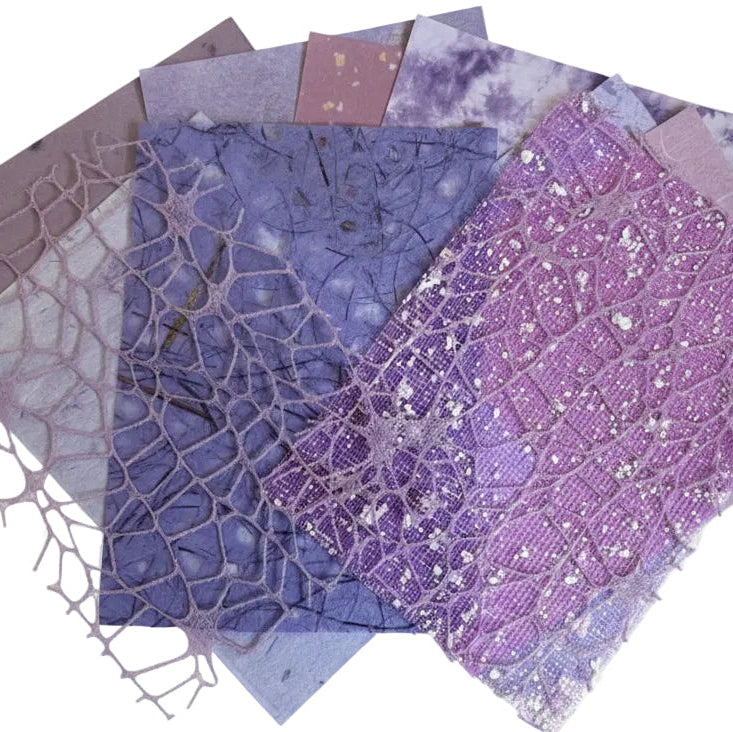 All The Feels - Textured paper set in Purple