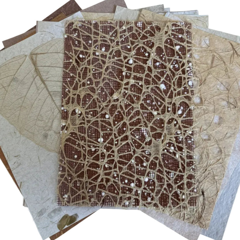 All The Feels - Textured paper set in Cocoa