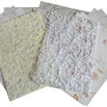 All The Feels - Textured paper set in All White