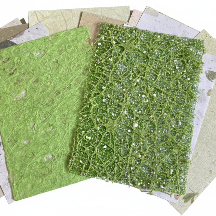 All The Feels - Textured paper set in Grass