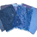 All The Feels - Textured paper set in The Navy