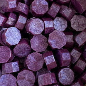 Seal The Deal - 100 wax seal beads in Big Plums