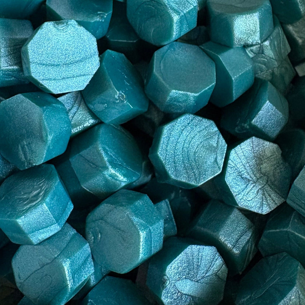Seal The Deal - 100 wax seal beads in Jungle Jade