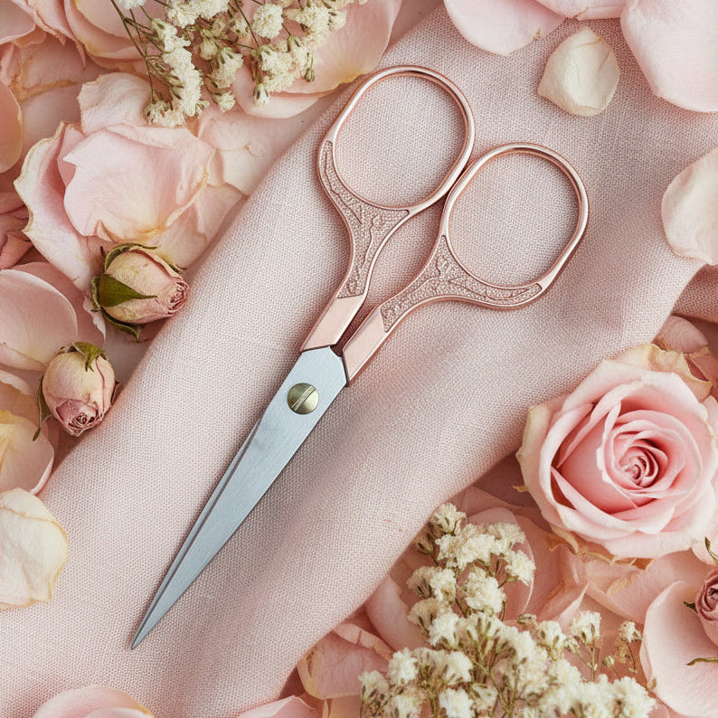 Shear Madness - Scissors in Rose Spread