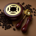 Even Hotter Spoon Hooligan - Wax melt furnace set in Coffee Beans