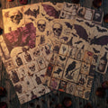 Death By Design - 10 terrifying sheets of creepy craft paper