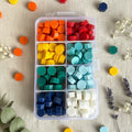Citrus And Sky - Mini wax seal bead set - 8 colours