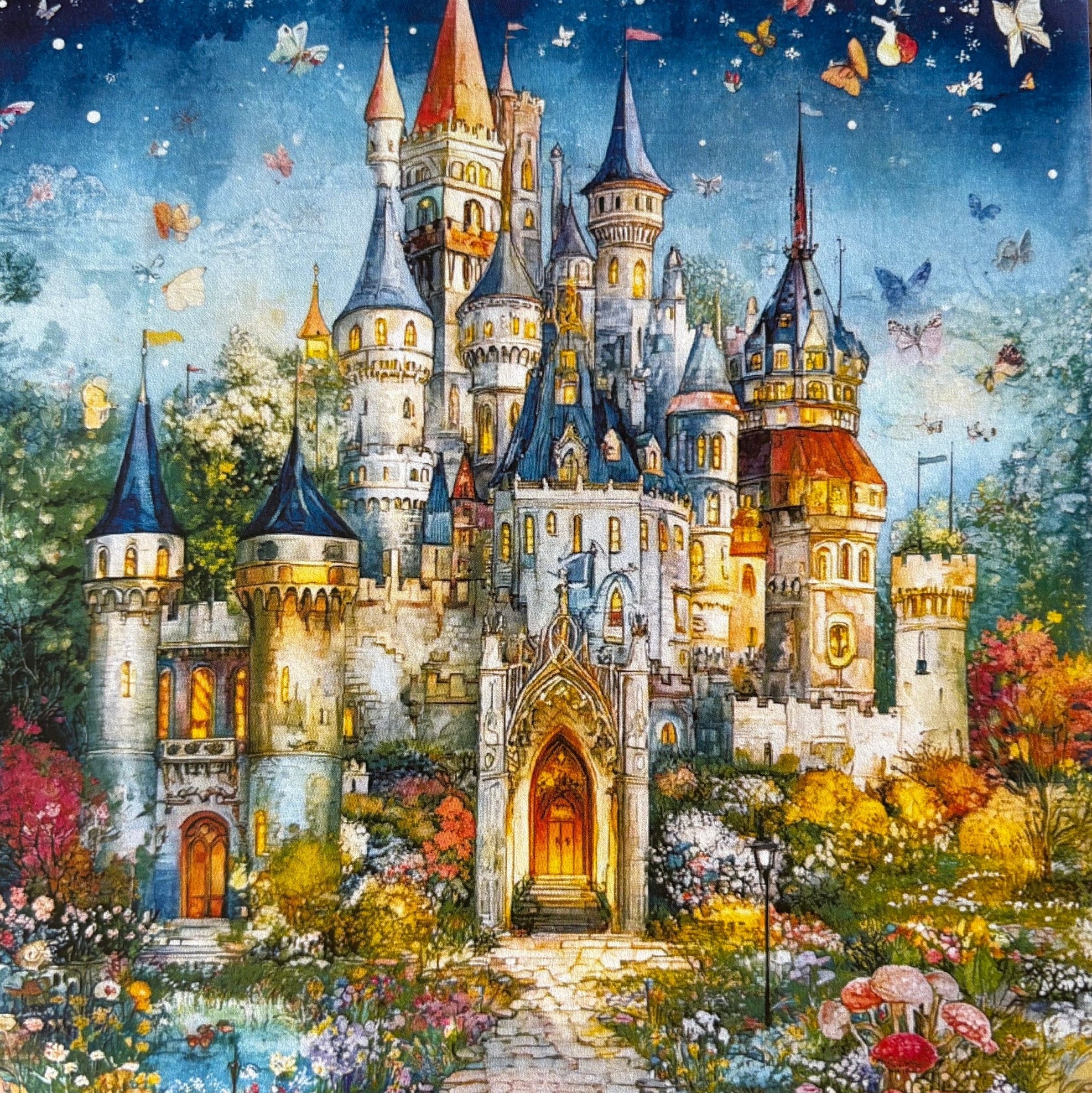 If The Shoe Fits - 10 sheets of fairytale castle paper
