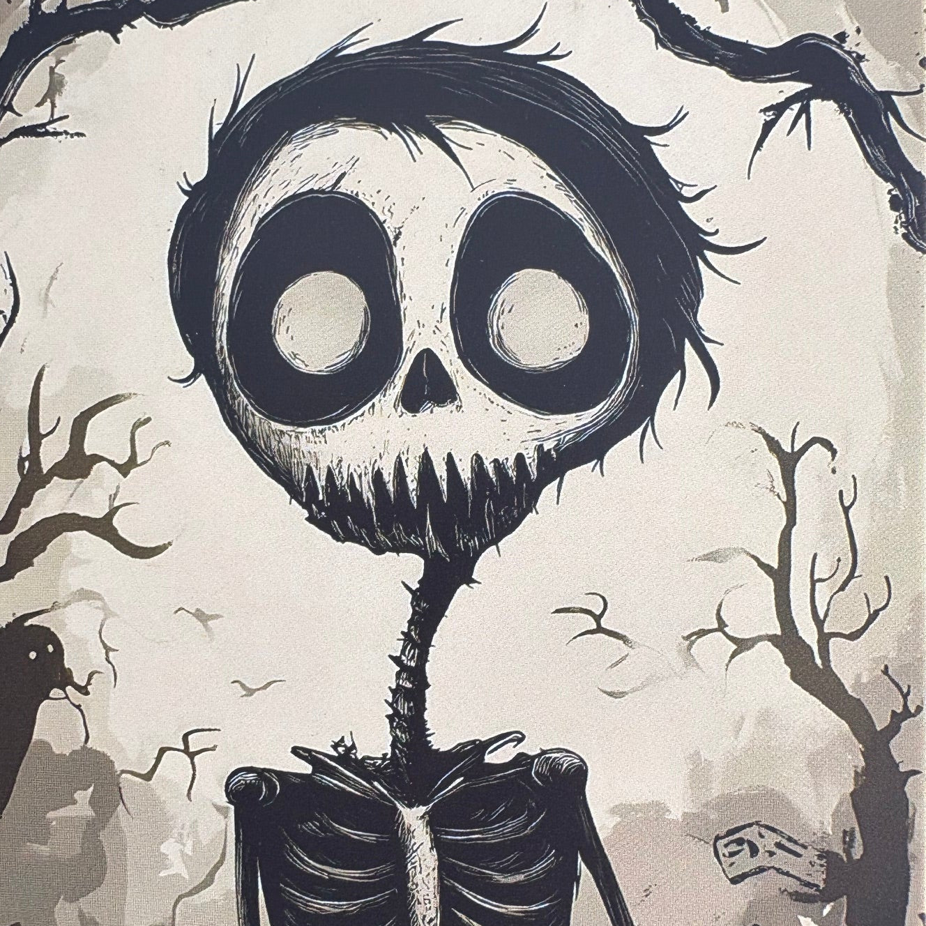Graveyard Shift - 10 bone-dragging postcards