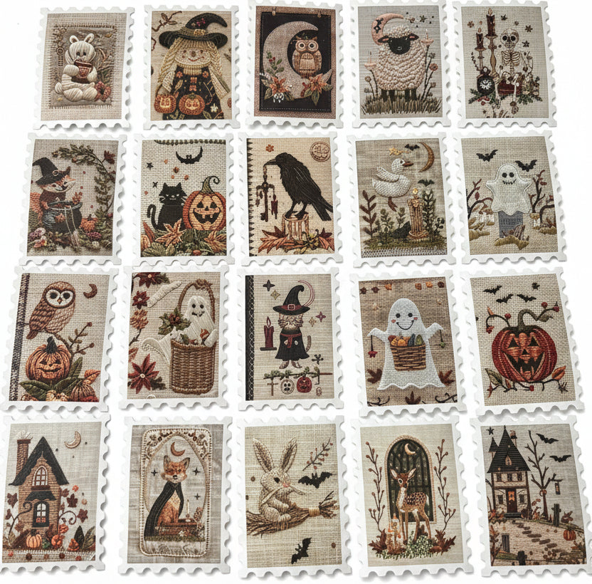 Stitched Up - 30 stitched stickers