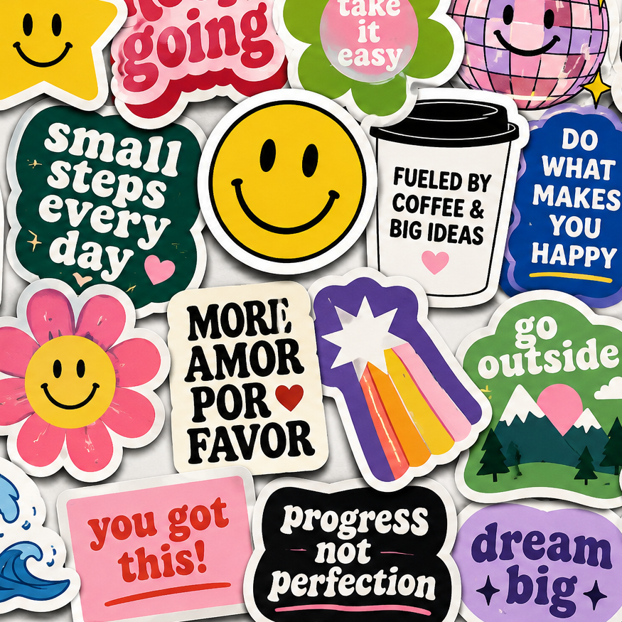 55 Mysterious Mystery stickers